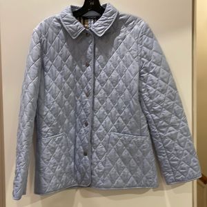 Burberry Constance blue quilted jacket. Size M. Excellent condition.